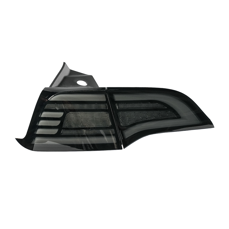 XZ085 Grid Smoked Black Car Tail Lamp For Tesla Model 3/Y